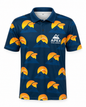 Disc Golf Jersey Polo Mountain Sunset Throw Design Apex Disc Supply