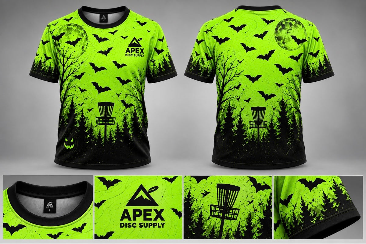 Disc Golf Jersey Shirt Halloween Design Apex Disc Supply