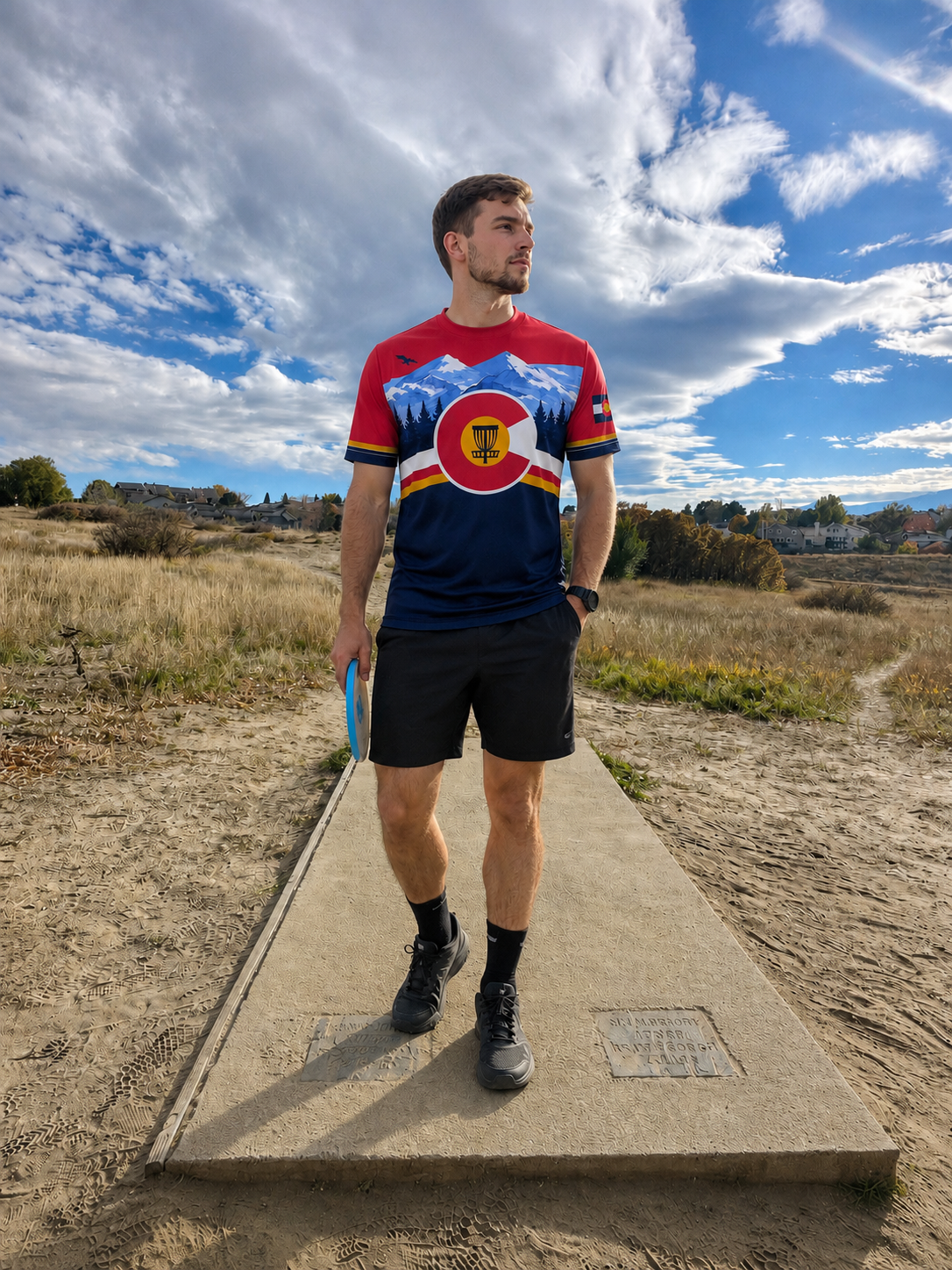 Disc Golf Jersey - Colorado Themed