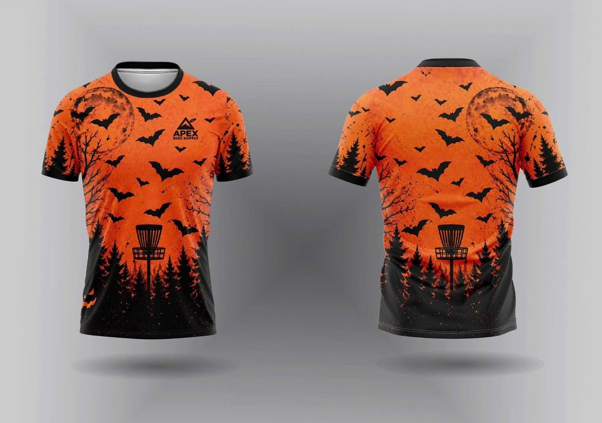 Disc Golf Jersey Shirt Halloween Design Apex Disc Supply