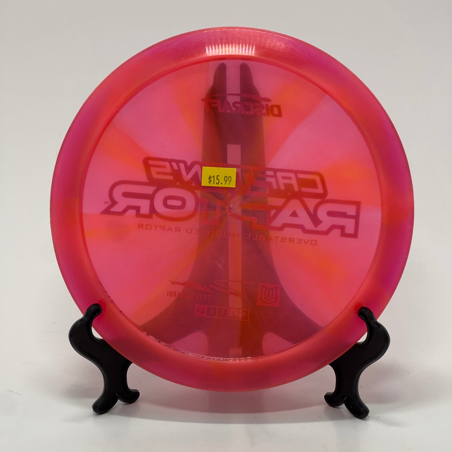 Discraft - Swirl Elite Z - Paul Ulibarri Raptor