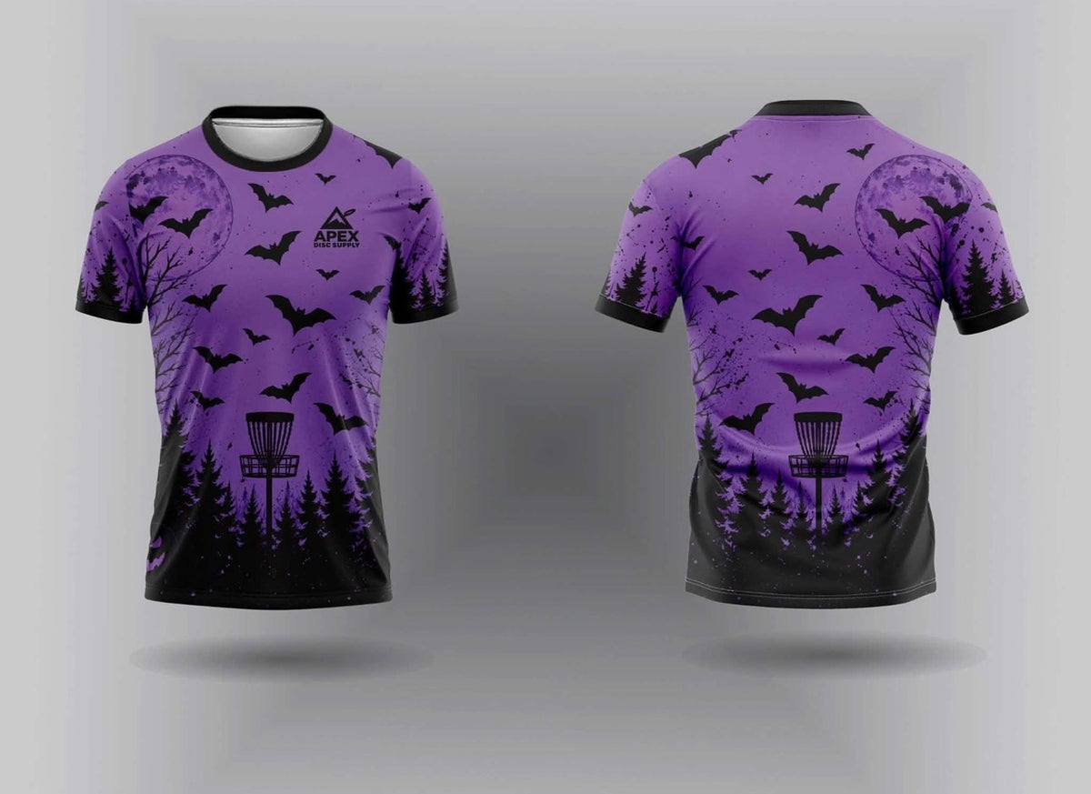 Disc Golf Jersey Shirt Halloween Design Apex Disc Supply