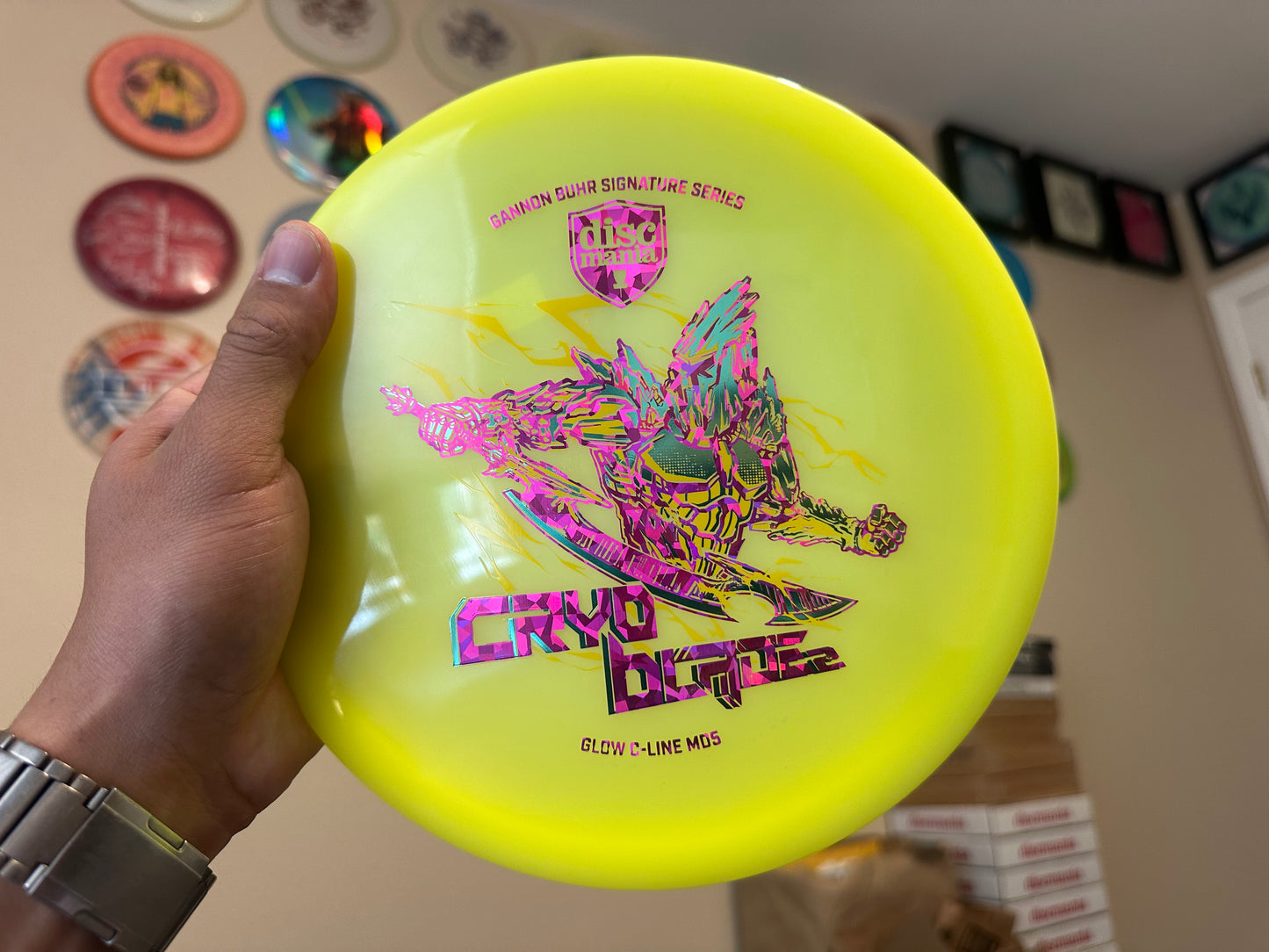 Discmania - Glow C-Line - Gannon Buhr Signature Series Cryo Blade 2 MD5