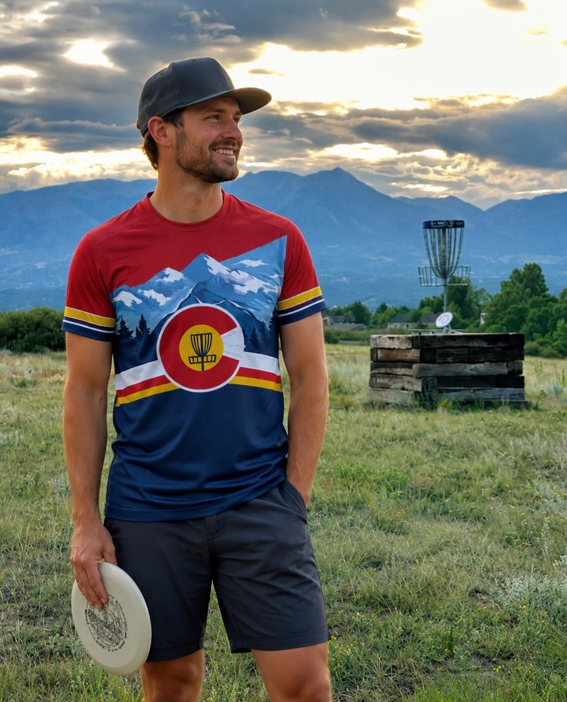 Disc Golf Jersey - Colorado Themed